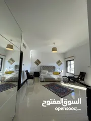 10 شقة مفروشة ط ارضي في عبدون للايجار