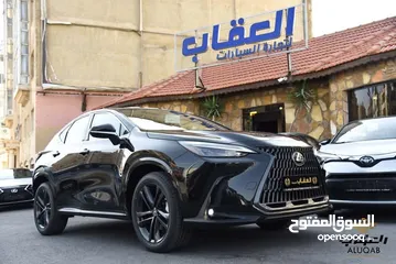  3 لكزس فاخرة NX 350 موديل 2024 كفالة الشركة عداد زيرو لون اسود مميز