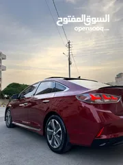  8 هيونداي سوناتا 2018 فل كامل ليميتد فحص كامل كرت ابيض وارد الشركة للبيع بسعر مميز