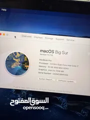  7 للبيع Macbook Pro 2013 (Late) 16GB RAM 1TB SSD