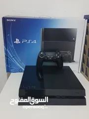  6 أجهزه بلايستيشن فور مستخدمه ps4 fat  للبيع