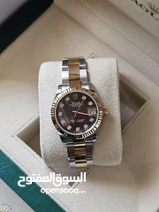  1 ديت جست 31 مينا صدف اسود - أقل من سعر الوكيل datejust 31 - 2023 below retail price