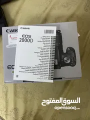  9 كمره كانون 2000D استعمال شخصي خفيف جدن