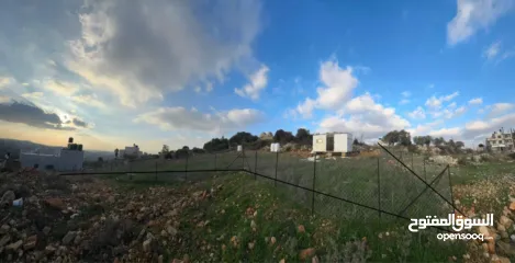  4 ارض للبيع 1300م ع الشارع الرئيسي لعطارة