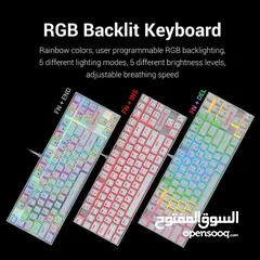  4 Redragon K552-RGB-2 Wired TKL 75% Mechanical Gaming Keyboard