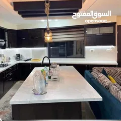  3 شقه مفروشه للايجار قرب شارع القدس ومشتل قلقيليه