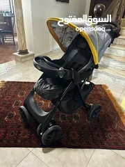  5 عرباية اطفال مع مقعد سيارة نوع GRACO