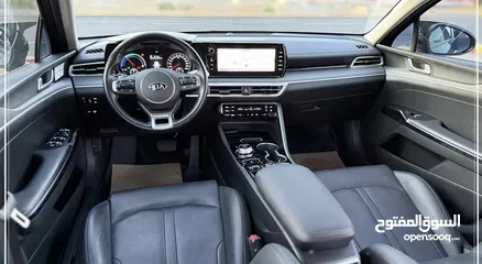  10 Kia K5 2021 ‏HYBRID  للبيع كاش او اقساط