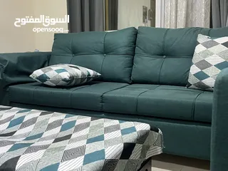  3 غرفة جلوس شبه جديده
