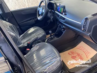  22 كيا بيكانتو 2020  استخدام شخصي لم تعمل سياحي او تطبيقات نهائي ماتور 12500ccفحص كامل لون اسود