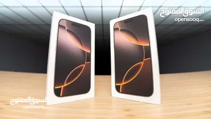  1 IPHONE 16 BRO/NEWشرق اوسط   كفالة وكيل بسعر مميز ايفون 16 برو جديد