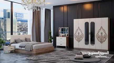  5 غرفة نوم تركية المنشأ مكونة من 5 قطع
