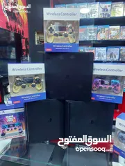  1 أجهزه بلايستيشن فور سلم مستخدم 500 قيقا  للبيع
