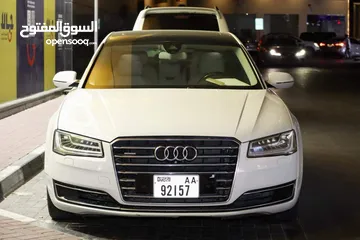  4 Audi A8 2015