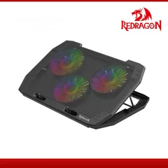  1 مراوح تبريد الابتوب Redragon المضيئ RGB بكفاءة عالية وسعر مغري
