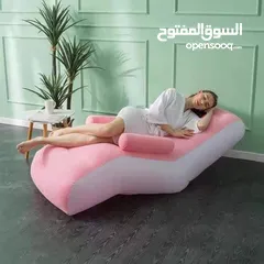  8 اريكة الشامواه النفخ المميزة لدينا سهلة الطي والنفخ والحركة ووليست ثقيلة