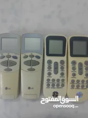  24 ريموتات اصلية للمكيفات والشاشات