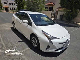 11 تويوتا بريوس 2018 فحص 3 جيد قصعه اثر ضرب بسعر مغري جدا