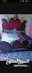  1 سرير مصري خشبي