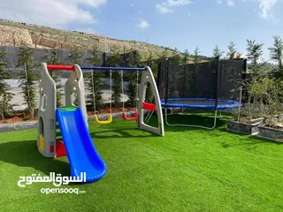  6 نطاطة 1.80 متر بسعر 135 دينار واصل شامل التركيب
