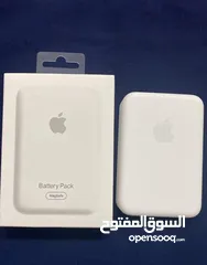  4 أقوى عرض على باور بانك MagSafe الأصلي!  مع لوغو آيفون  وشحن لاسلكي مضمون!5000mAh قوة وثب