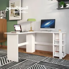  3 مكتب زاوية 120سم ب120 عدة الوان فقط  60دينار شامل التوصيل والتركيب عمان