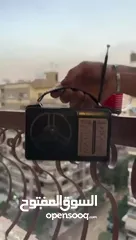  9 راديو انتيكا بطراز كلاسيكي بنظام صوتي حديث يعمل على الكهرباء الشحن بطاريات طاقه شمسيه
