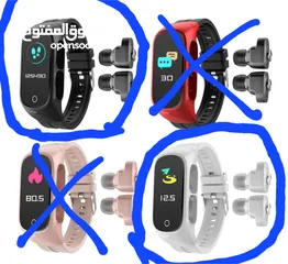  2 2 in 1 smartwatch and earphones for sale