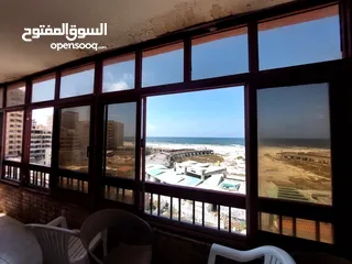 2 امتلك شقة بانورما بحر من حميع الجهات حتي الغرف بشاطئ النخيل