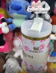  2 Stanely cup  كوب ستانلي الترند المورد بشكل جديد  سعتها 1200 مل  مختمة كامل مع كرتونتها وشهادتها
