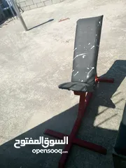  1 مجموعة بنشات وحمالة اوزان بسعر حرق