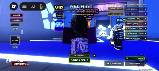  6 حساب روبلوكس ماب البيوو سكنات و بلوكس فروت للمعرقين فيها و مزبد و مايك و شات  على 600 شيكل