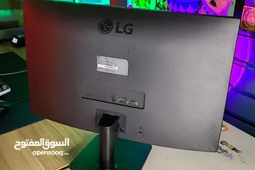  6 شاشة  LG 24-inch IPS Full HD  75Hz للبيع