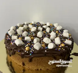  11 كيكة الكوكيز المحشية بحشوة الشوكلاتة بحجم 22سم تكفي ل6-8 اشخاص