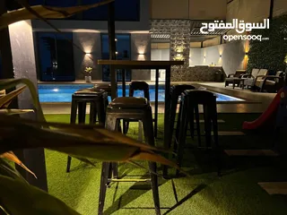  12 شاليه مميز في منطقة السويمة البحر الميت مع اجمل اطلالة على البحر