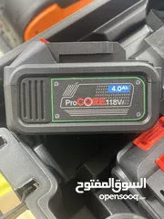  2 منشار قص الاشجار يعمل بالبطارية قوة 118 ڤولت بطول 10 انش من شركة BOSS