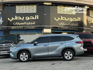  6 تويوتا هايلاندر ( 2023 ) فحص كامل 7 جيد عداد 28 ألف كيلو بحال الزيروو ( قابل للبدل )