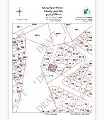  4 قطعة أرض رقم 1330 مرج الفرس شفا بدران مساحة 752 متر سكن ب و ملاصقة للفيلا في الصورة