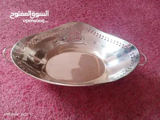  2 سله فخمه من النحاس والفضه الملكيه الهنديه