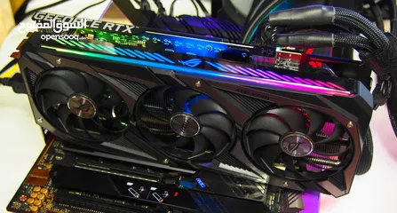  1 مطلوب كرت ASUS ROG Strix GeForce RTX 3060