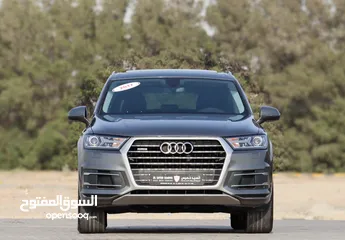  2 Audi Q7 40 TFSI quattro 2017 V4  GCC, accident-free in excellent condition service history from Audi