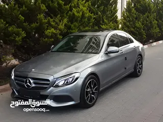  1 مرسيديس c-class سنة 2017 بسعر لقطه....نخب اول