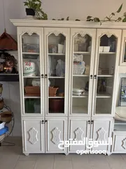  4 Elegant Wooden Display & Storage Cabinet - For Sale BHD 100 only