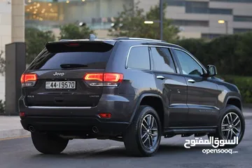  26 2017 Jeep Grand Cherokee Limited جيب جراند شيروكي ليميتد موديل 2017 فحص كامل 7 جيد بدون ملاحظات