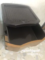  3 خزانة بلاستيك اربع جوارير شبه جديدة للبيع