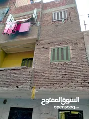  1 بيت 80 متر للبيع شارع عبد العظيم ناهيا