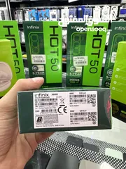  4 Infinix hot 50 ( 256GB / 6+6 RAM) جهاز انفنكس الجديد هوت 50 هدية مع كل جهاز سماعات بلوتوث من الشركة
