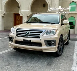  3 ستيشن لكزس LX570  موديل 2009 محول 2015 فل موصفات  خليجي  جاهز لتسجيل