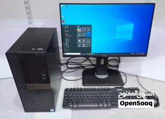  1 DELL Core i5 9th Generation Computer Set 23" Full HD Monitor 16GB DDR4 RAM  Ready Win 11 + Office 24