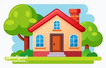  3 ارض ومنزل طابقين للبيع في كوبر